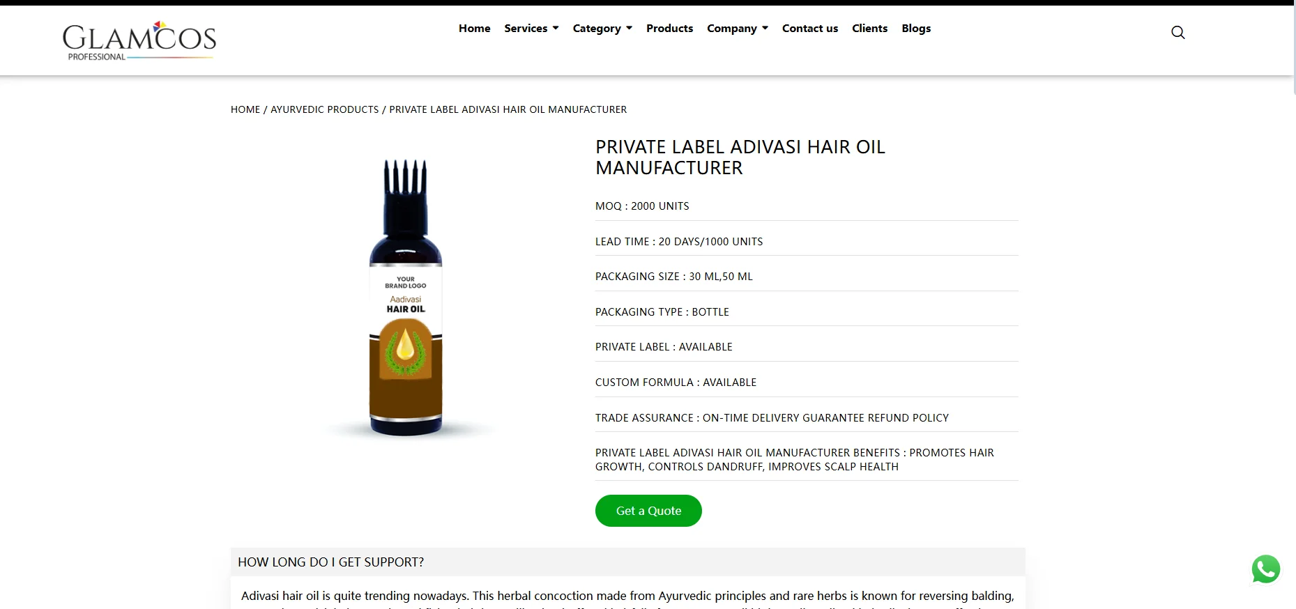 Top 10 Private Label Hair Oil Manufacturers in India